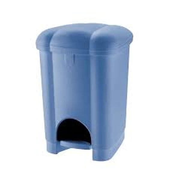 Pattumiera Carolina Apertura A Pedale Con Secchio Interno- - Cm.20X22,5X29,7 Lt.6 Azzurra - 4 Pezzi Tontarelli in Pattumiere da cucina BricoGo - Marano di Napoli, commercioVirtuoso.it