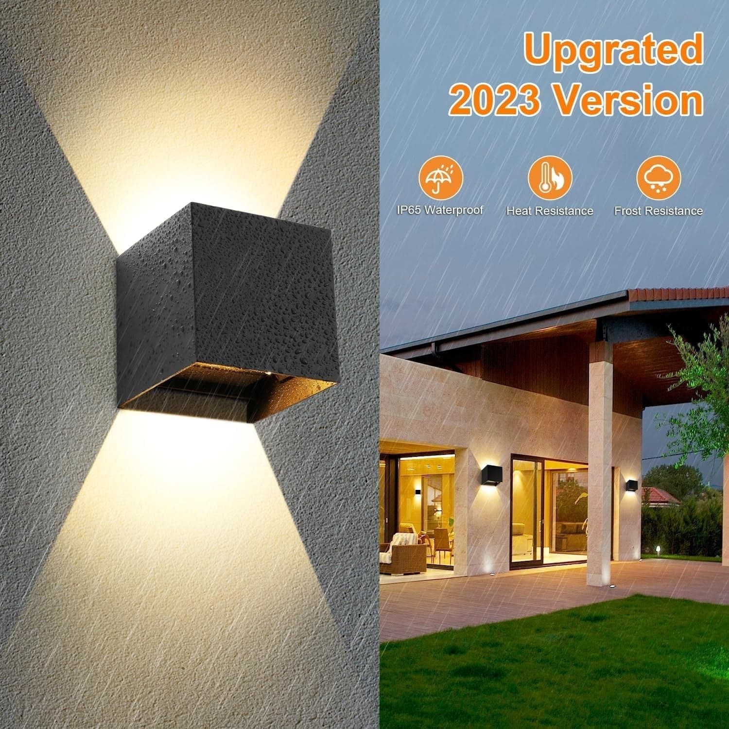 Applique da Parete Interno Esterno 12W LED Moderno Lampada ledmo 4 Pezzi in Applique CL Store - Battipaglia, commercioVirtuoso.it