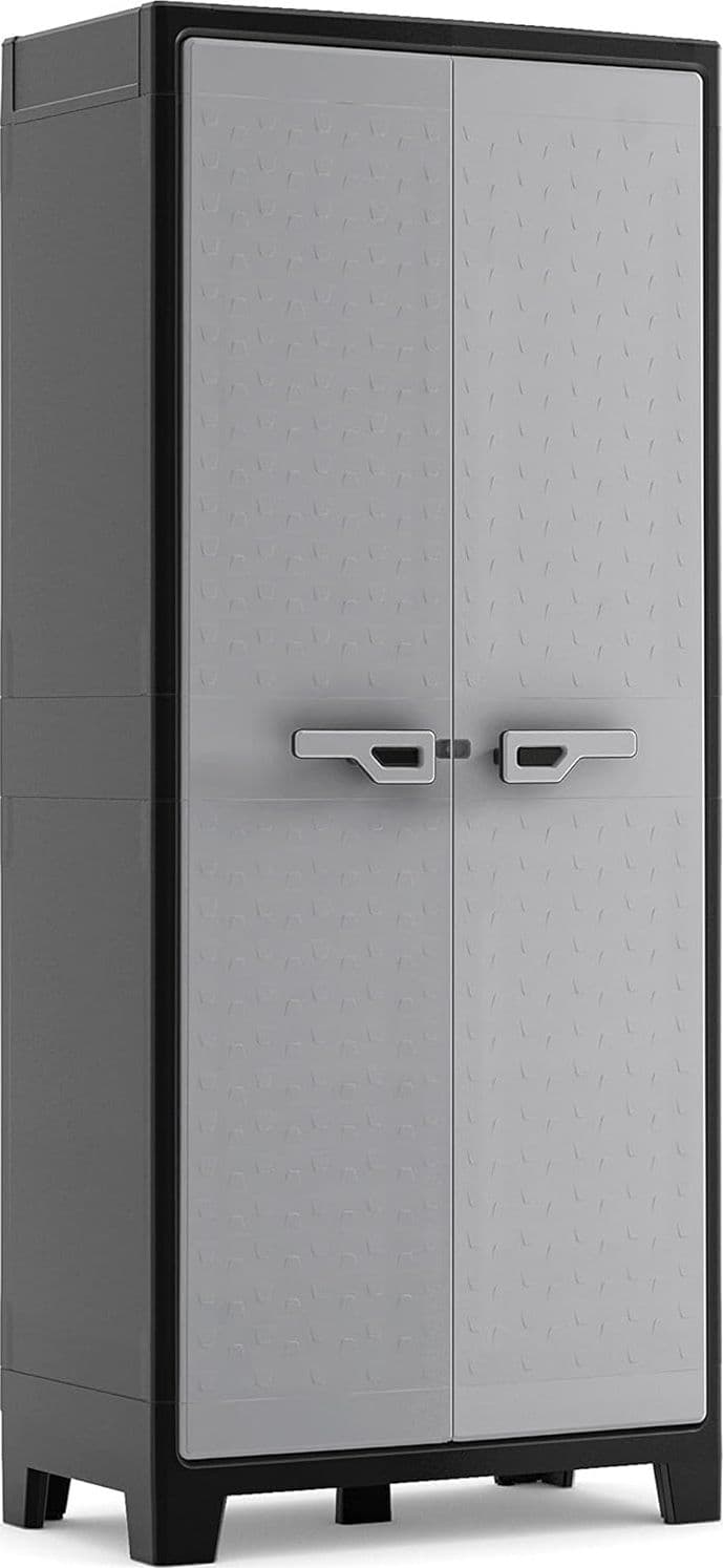Armadio Tuttoppiani Titan Xl In Resina Con 4 Ripiani Regolabili Colore Antracite Grigio Keter in Armadietti e credenze BricoGo - Marano di Napoli, commercioVirtuoso.it