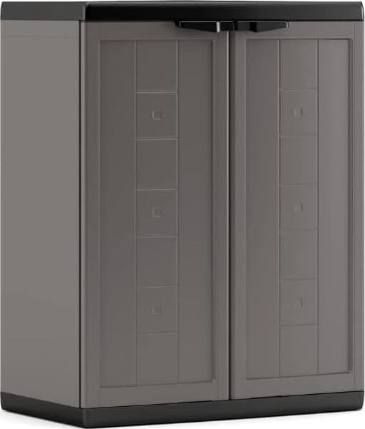 Armadio Basso Jolly In Resina Con Ripiano Regolabile Colore Grigio Keter in Mobili a terra BricoGo - Marano di Napoli, commercioVirtuoso.it