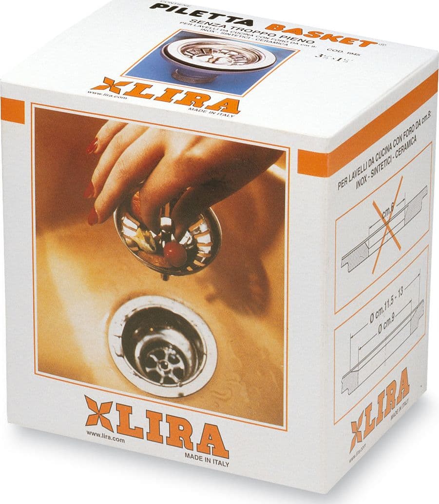 Piletta Basket Per Lavelli Stp Dm.90 - 11/2 - 1 Pezzi - Lira in Accessori per lavelli BricoGo - Marano di Napoli, commercioVirtuoso.it