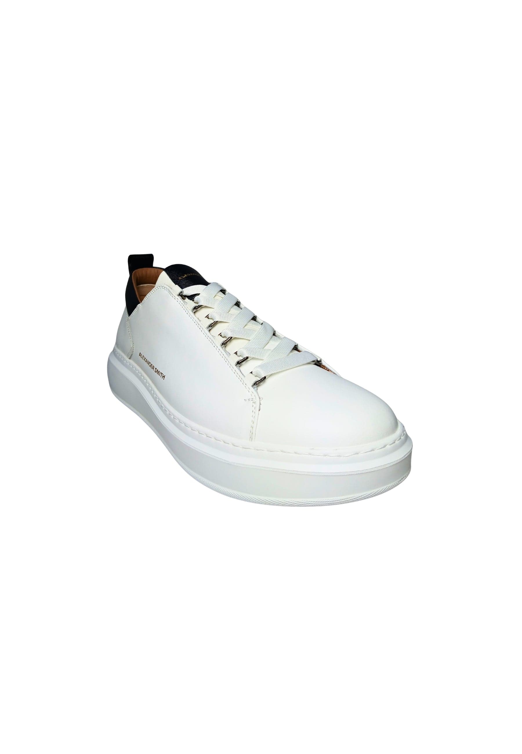 ALEXANDER SMITH Scarpe Uomo Alexander Smith Wembley Man-White Blue da uomo in Sneaker casual Drestige - Casamassima, commercioVirtuoso.it