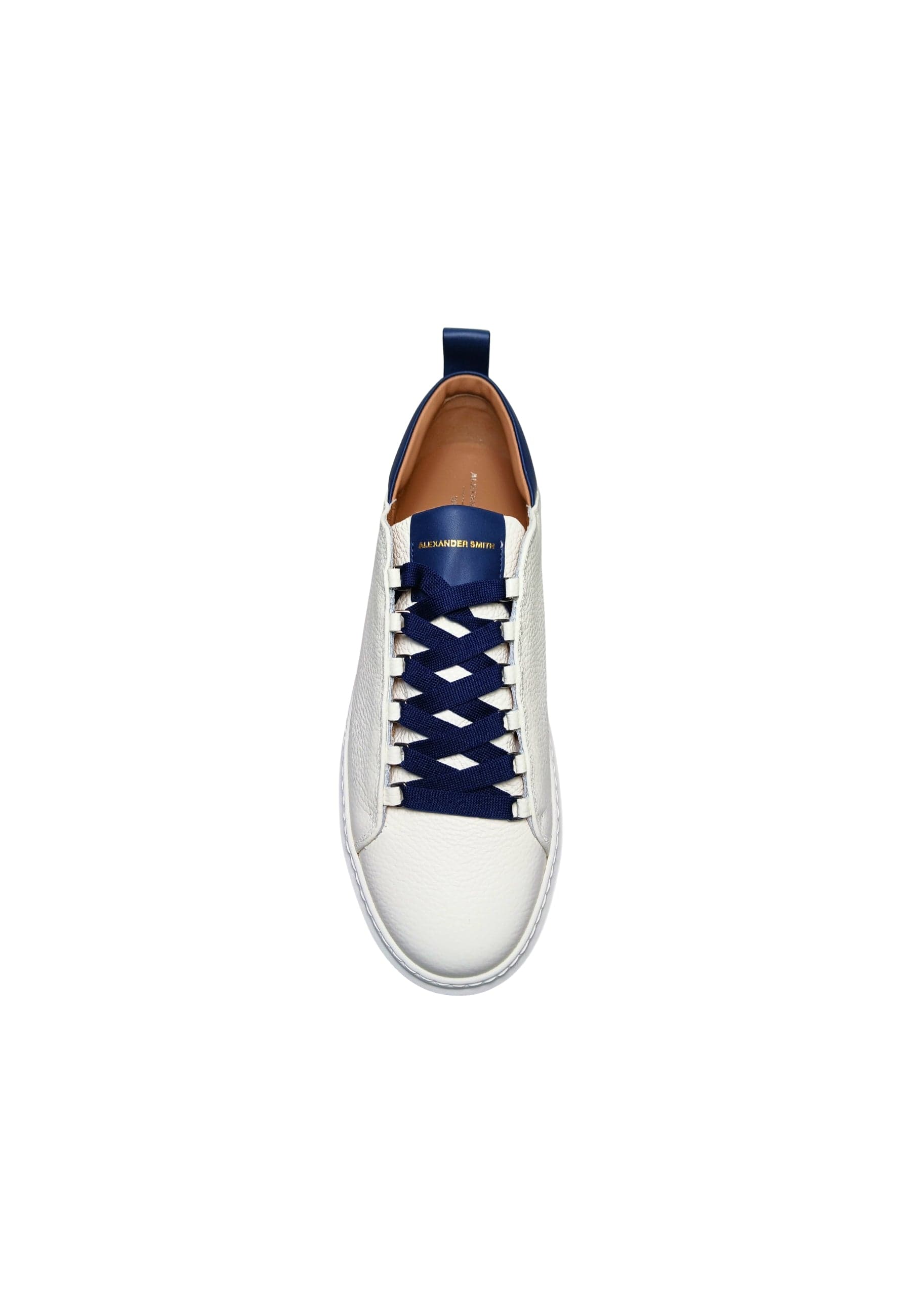 ALEXANDER SMITH Scarpe Uomo Alexander Smith Wembley Man-White Blue da uomo in Sneaker casual Drestige - Casamassima, commercioVirtuoso.it