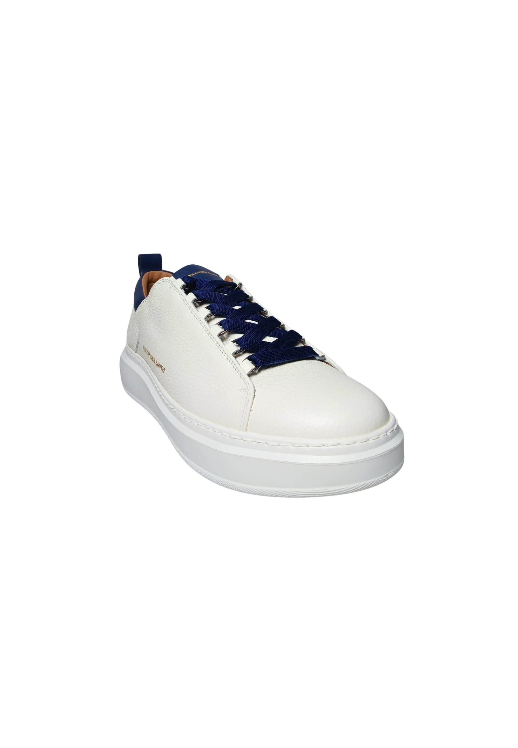 ALEXANDER SMITH Scarpe Uomo Alexander Smith Wembley Man-White Blue da uomo in Sneaker casual Drestige - Casamassima, commercioVirtuoso.it