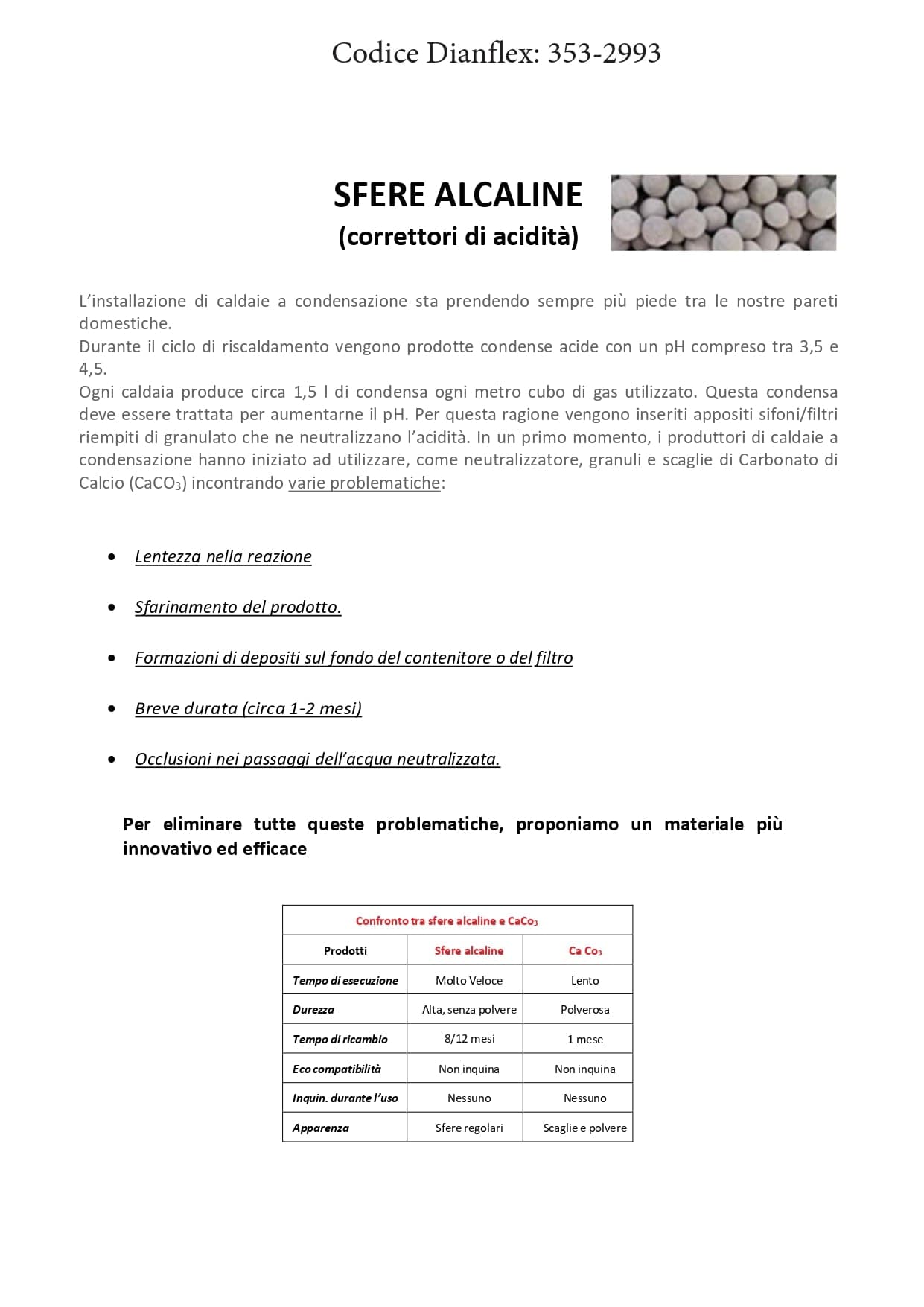 Ricarica Monodose Da 100 G Con Sfere Alcaline Per Neutralizzatore Di Condensa Acida Per Caldaie Dh in Accessori BricoGo - Marano di Napoli, commercioVirtuoso.it