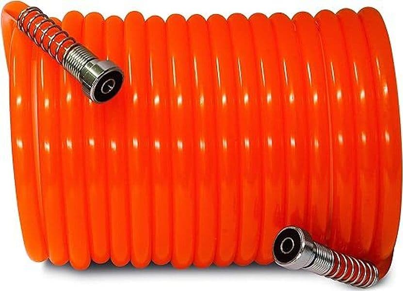 Tubo a Spirale per Compressore in Nylon Diametro 6 x 8 mm Lunghezza 7,5