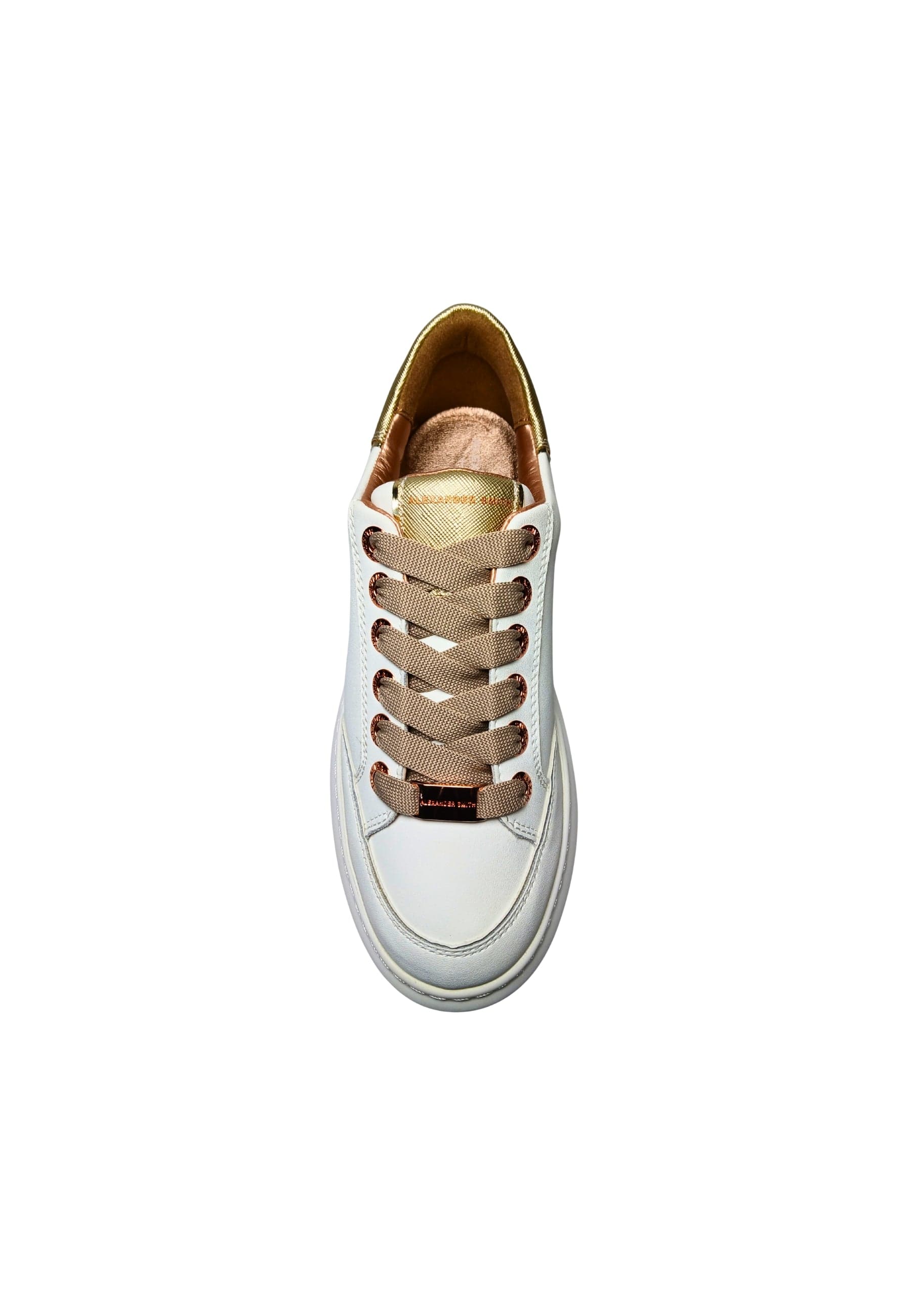 ALEXANDER SMITH Scarpe Donna Alexander Smith Lancaster Woman White Gold da donna in Sneaker casual Drestige - Casamassima, commercioVirtuoso.it