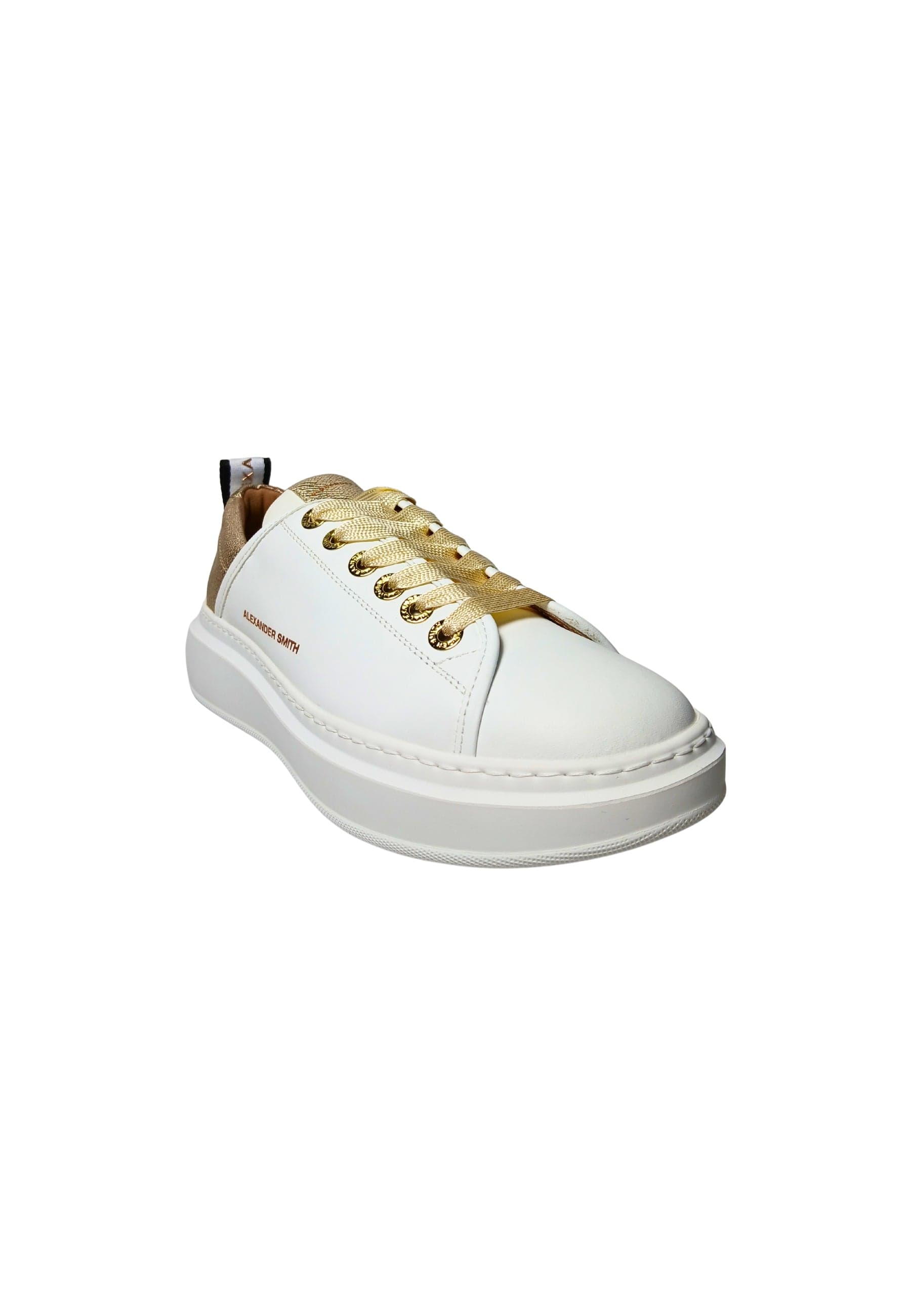 ALEXANDER SMITH Scarpe Donna Alexander Smith Wembley Woman White Gold da donna in Sneaker casual Drestige - Casamassima, commercioVirtuoso.it