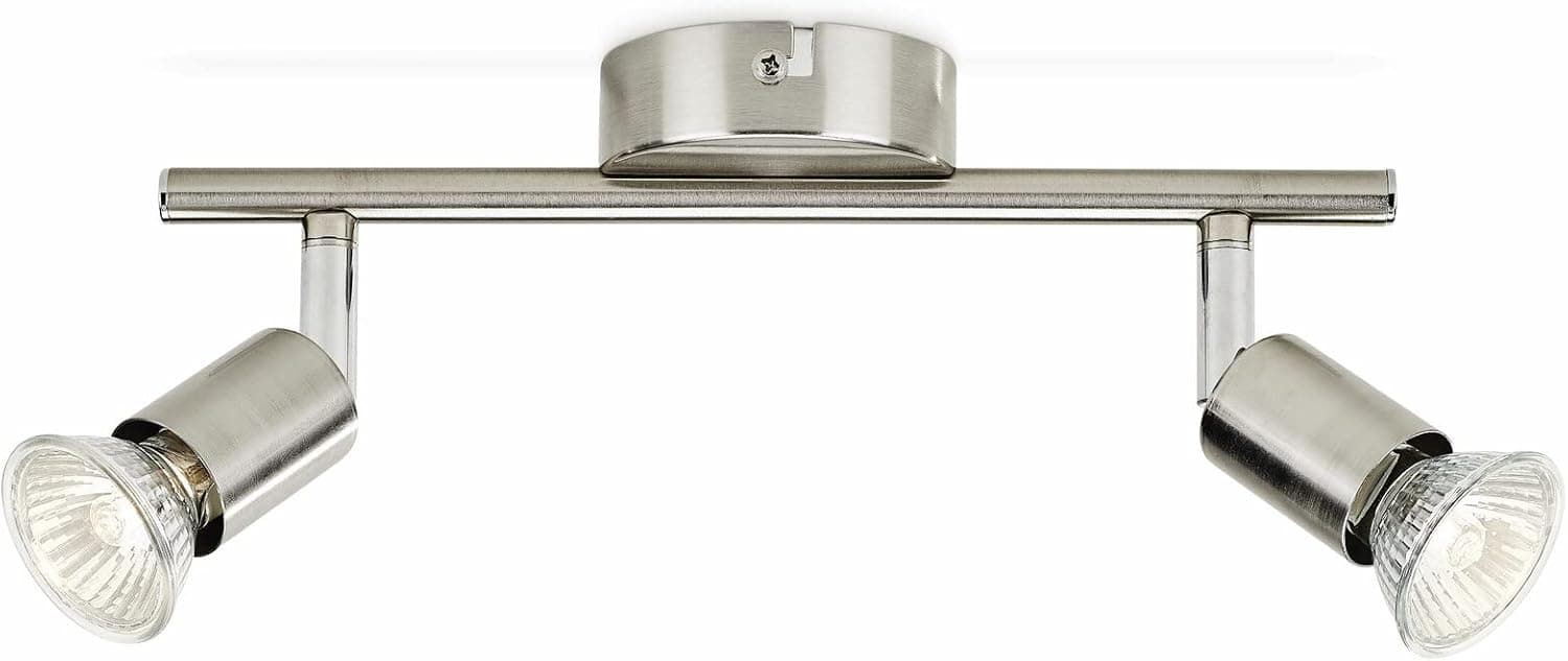 Barra Limbali 2 Faretti Gu10- Philips- 1,0 Pz in Faretti da soffitto BricoGo - Marano di Napoli, commercioVirtuoso.it