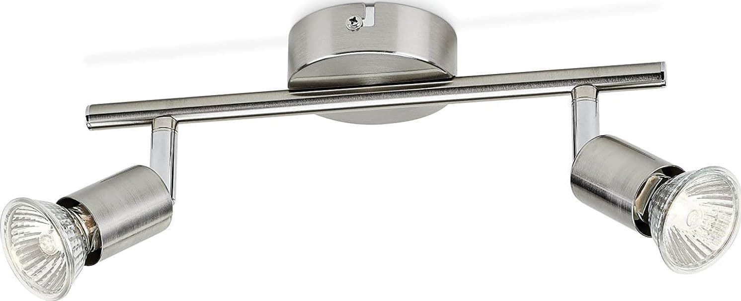 Barra Limbali 2 Faretti Gu10- Philips- 1,0 Pz in Faretti da soffitto BricoGo - Marano di Napoli, commercioVirtuoso.it