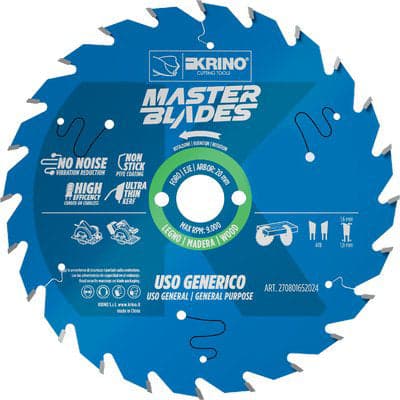Lama Circolare X Legno Master Blades Krino - Mm 300X30 Denti 48 in Lame per seghe circolari BricoGo - Marano di Napoli, commercioVirtuoso.it
