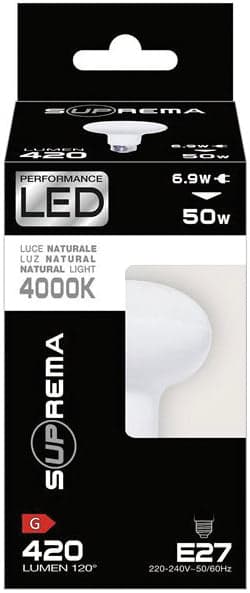 Suprema Lampada A Led R63 E27 Luce Naturale 7,1 W - 630 Lumen 12.00 Pz in Lampadine a LED BricoGo - Marano di Napoli, commercioVirtuoso.it