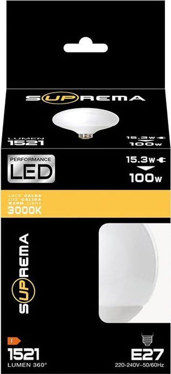Suprema Lampada A Led Globo E27 Luce Fredda 15,3 W - 1521 Lumen 6.00 Pz in Lampadine a LED BricoGo - Marano di Napoli, commercioVirtuoso.it