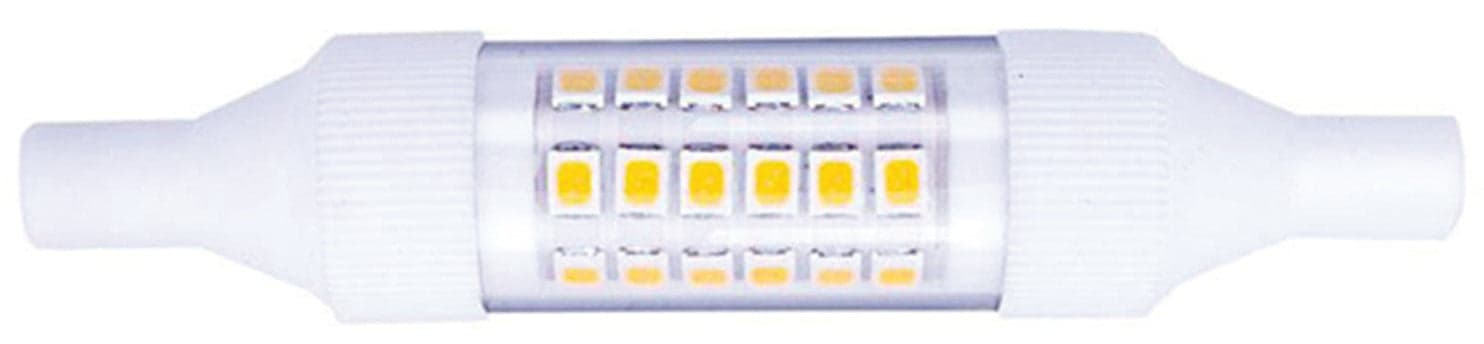 Suprema Lampada Led Lineare R7S Mm. 78, Luce Calda 4,8 W - 470 Lumen 6.00 Pz