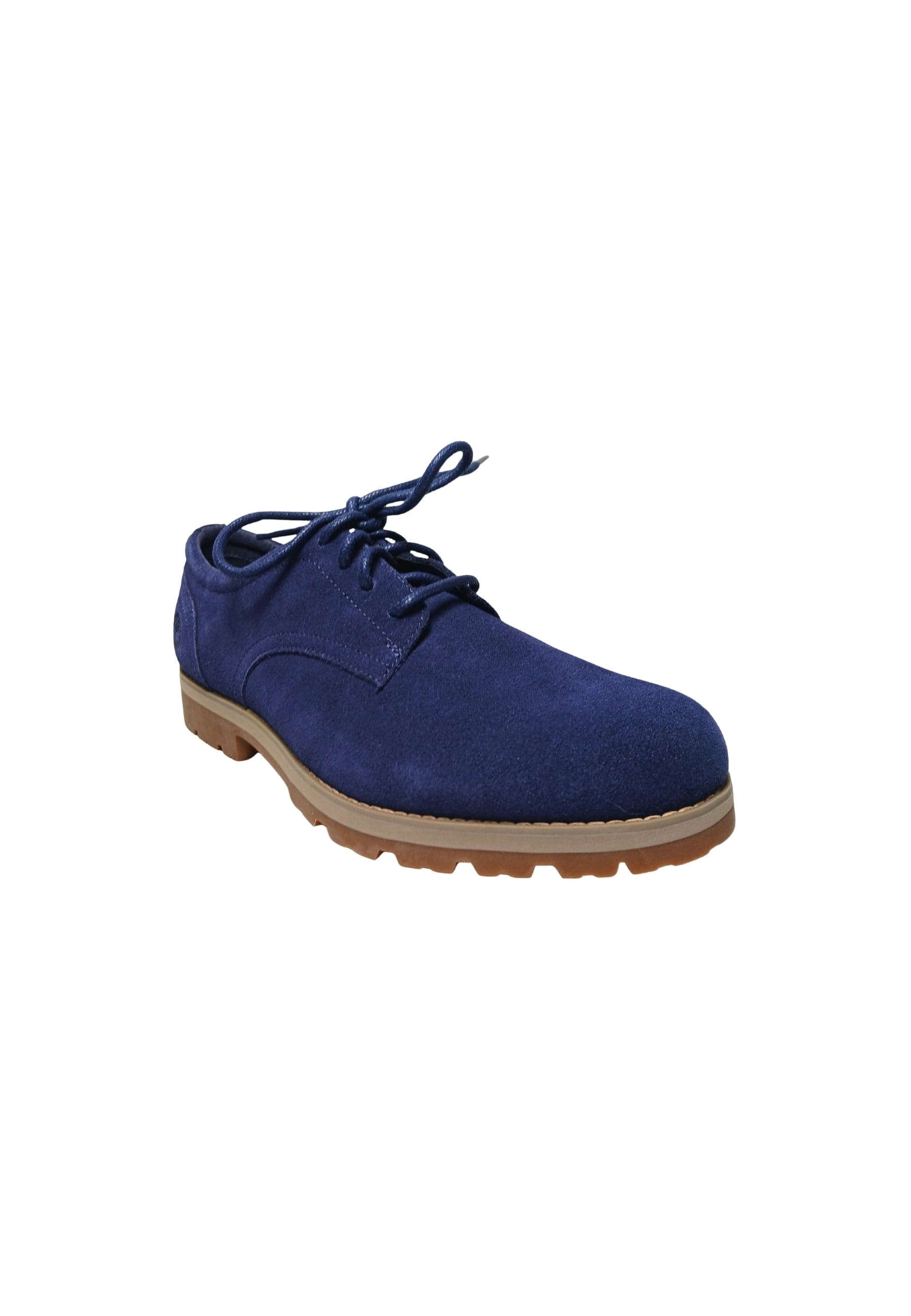 TIMBERLAND Scarpe Uomo Timberland Britton Square Lace Up Shoe Navy Suede da uomo in Stivali Drestige - Casamassima, commercioVirtuoso.it