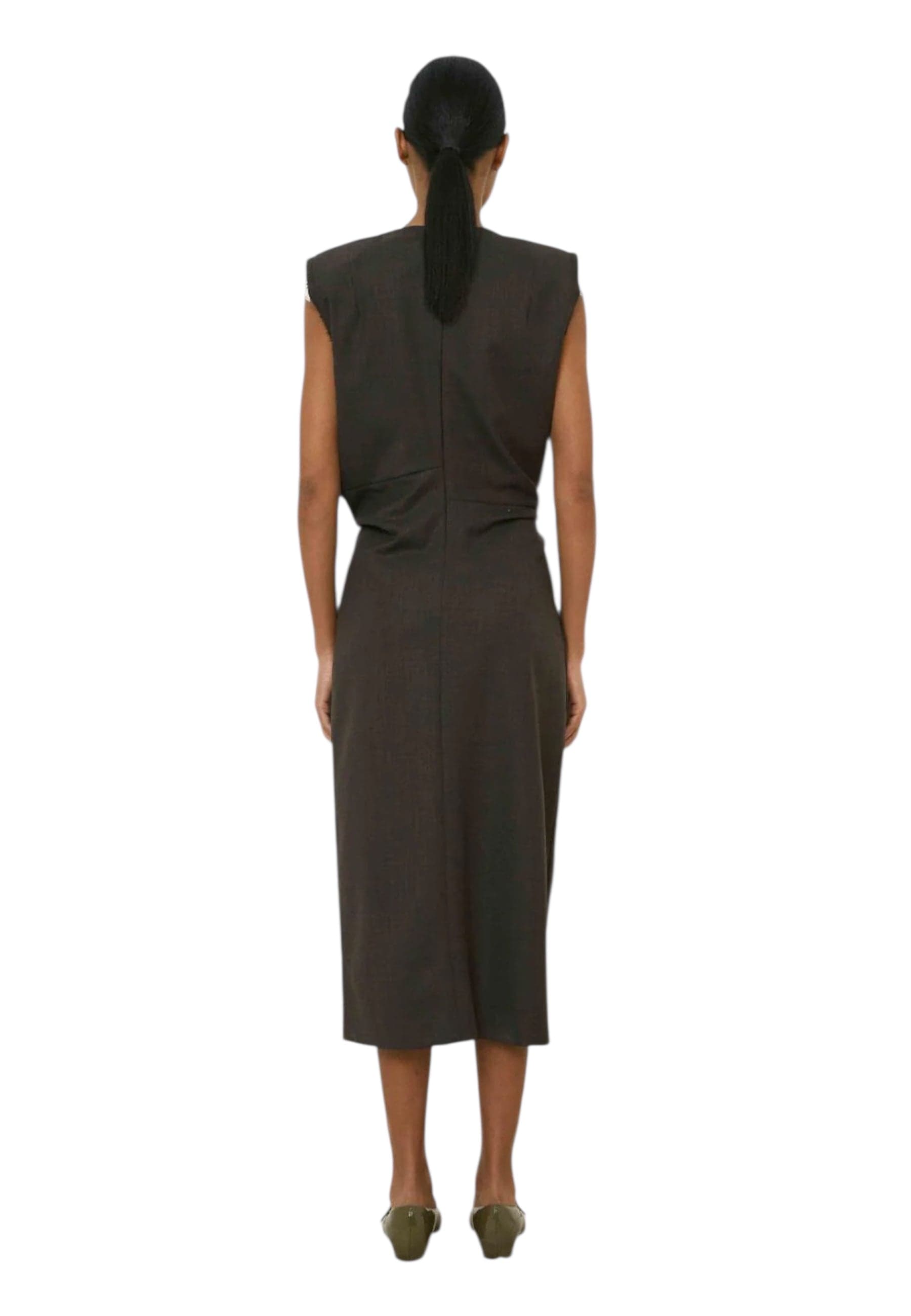 MEIMEIJ Vestito lungo smanicato Donna con riprese da donna in Sera e Cerimonia Drestige - Casamassima, commercioVirtuoso.it