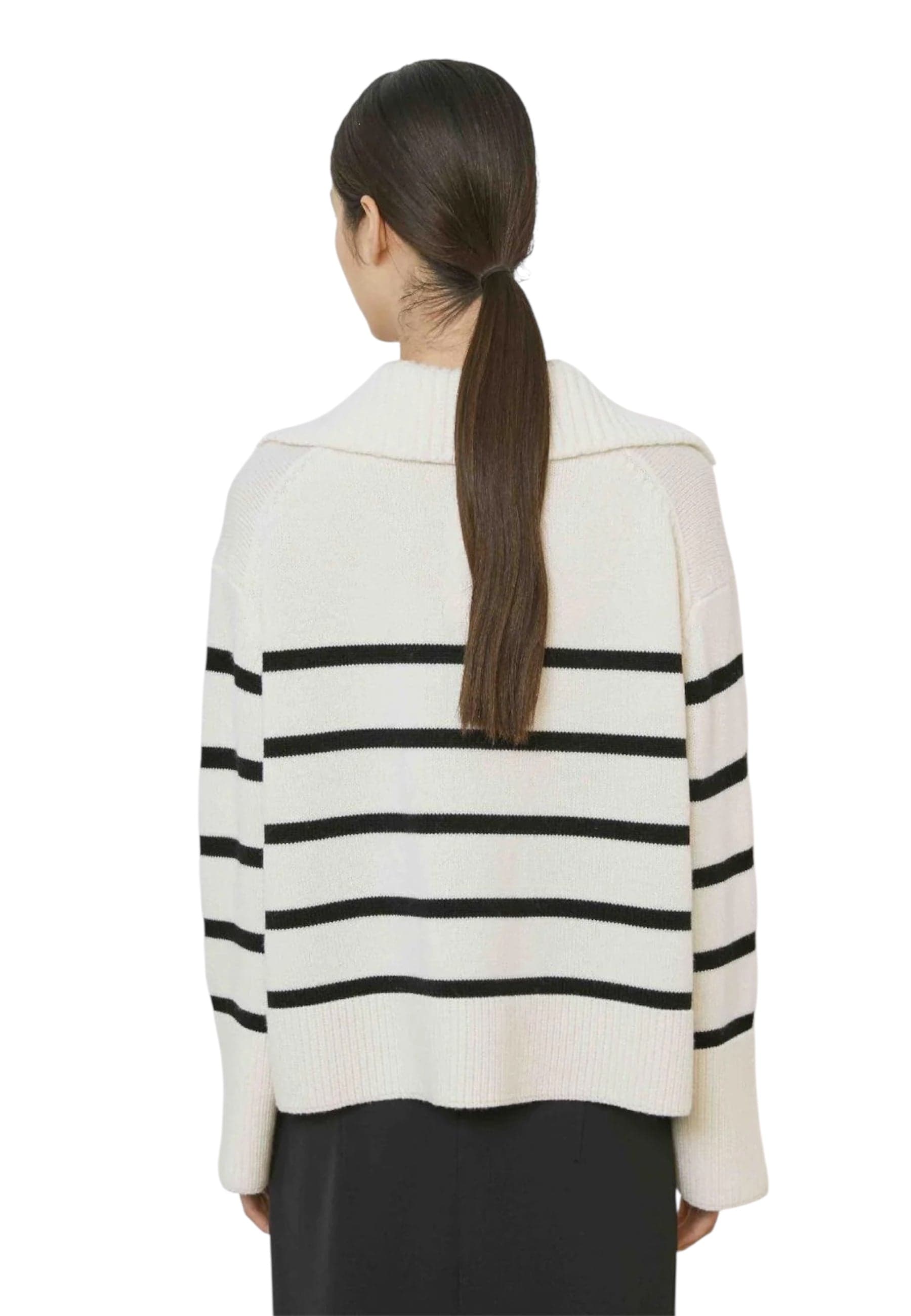 MEIMEIJ Maglia a righe Donna con cerniera da donna in Autocategorizzazione Drestige - Casamassima, commercioVirtuoso.it