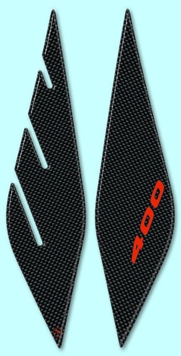 2 ADESIVI 3D PROTEZIONI FRONTALE compatibili per X MAX 400 YAMAHA XMAX 400 2013-2016 in Decalcomanie adesivi e magneti LabelBike - Bibbiano, commercioVirtuoso.it