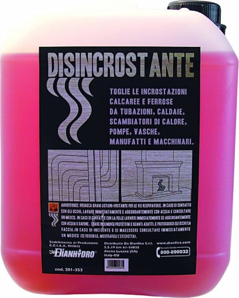 Disincrostante Ad Alto Potenziale Decalc 10 Litri Rimuovi Calcare E Ruggine Per Caldaie E Impianti Dh in Detergenti per WC BricoGo - Marano di Napoli, commercioVirtuoso.it