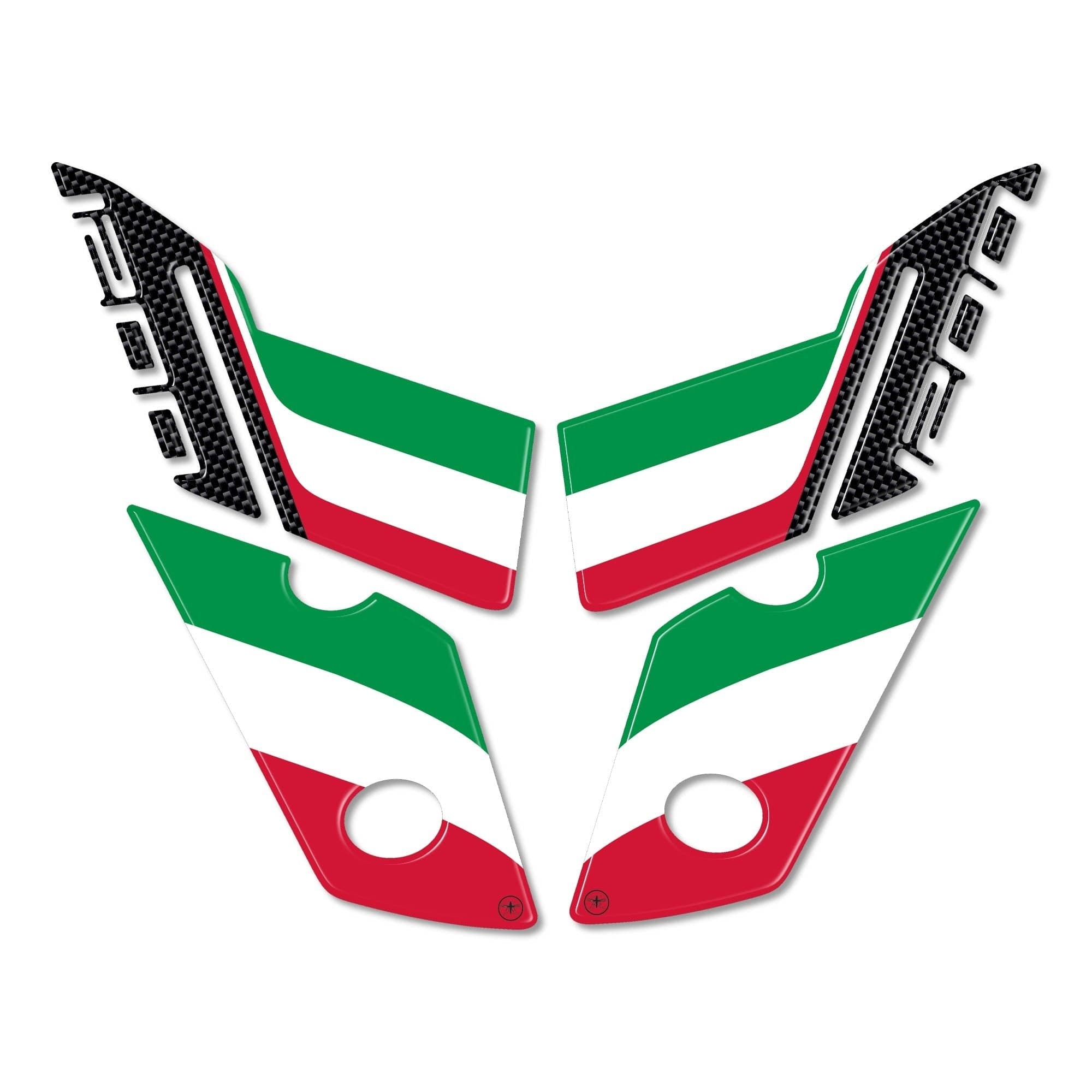Kit Adesivi Gel 3D Protezioni Italia per Moto Ducati Multistrada 1200 dal 2015