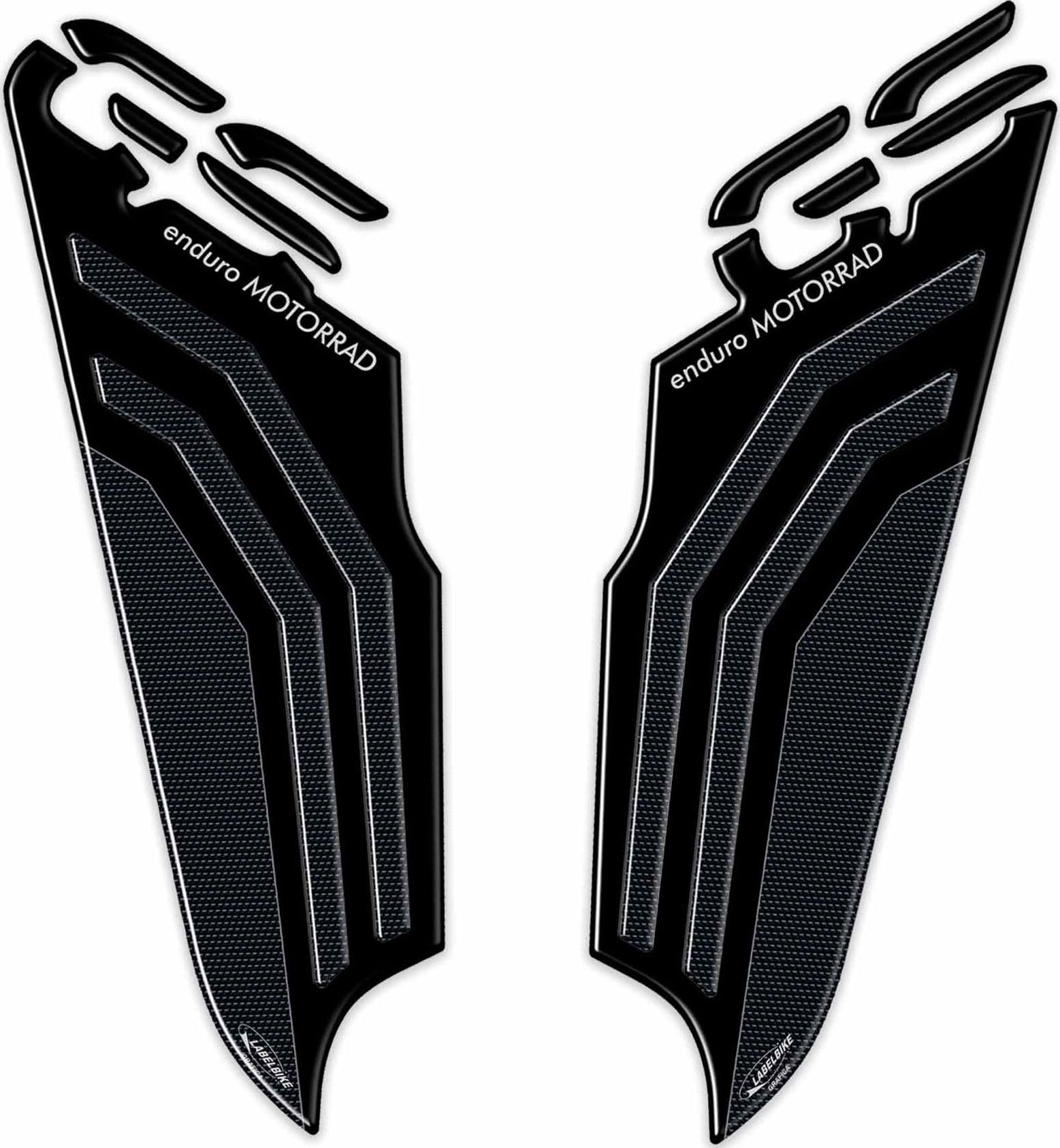 2 ADESIVI gel 3D PROTEZIONI LATERALI compatibili PER MOTO BMW F750 GS 2018-2023 in Decalcomanie adesivi e magneti LabelBike - Bibbiano, commercioVirtuoso.it