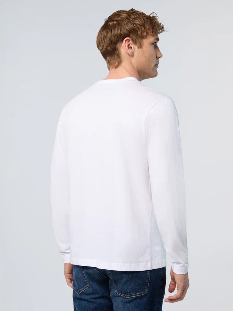 North Sails T-shirt uomo manica lunga in T-shirt Broadway Red - Barletta, commercioVirtuoso.it
