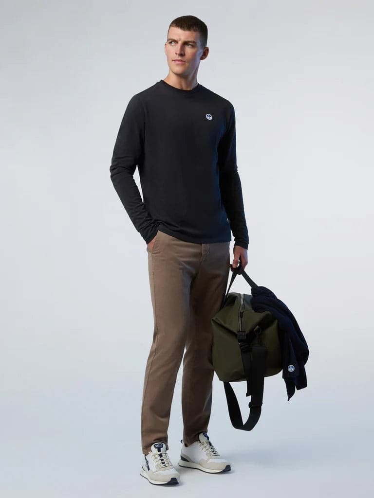 North Sails T-shirt uomo manica lunga in T-shirt Broadway Red - Barletta, commercioVirtuoso.it