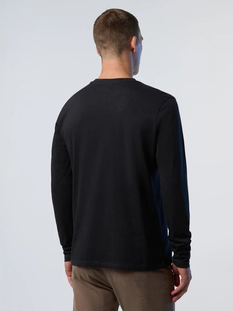 North Sails T-shirt uomo manica lunga in T-shirt Broadway Red - Barletta, commercioVirtuoso.it