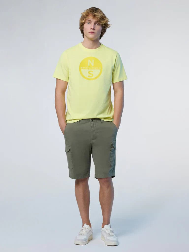 North Sails T-shirt uomo basic short sleeve in T-shirt Broadway Red - Barletta, commercioVirtuoso.it