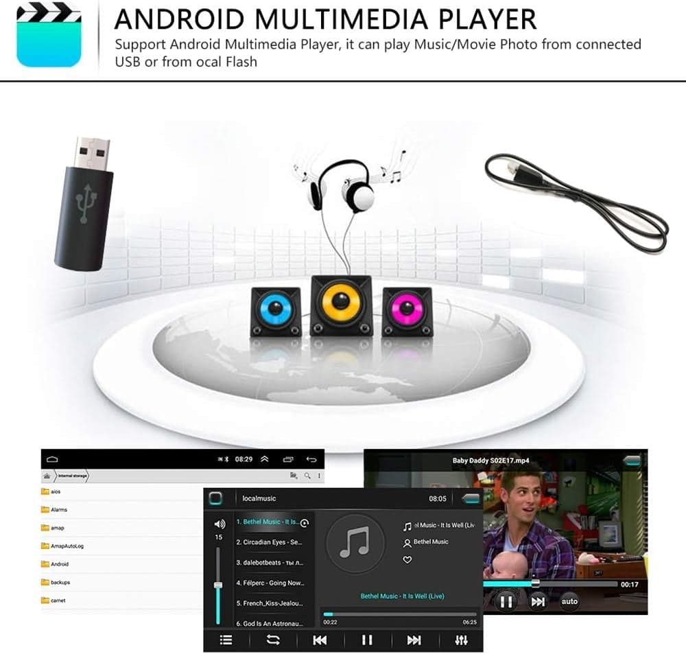 Autoradio Bluetooth 2 Din Airplay Android 8.1 Per Skoda V/W Passat B6 Polo Golf in Autoradio CL Store - Battipaglia, commercioVirtuoso.it