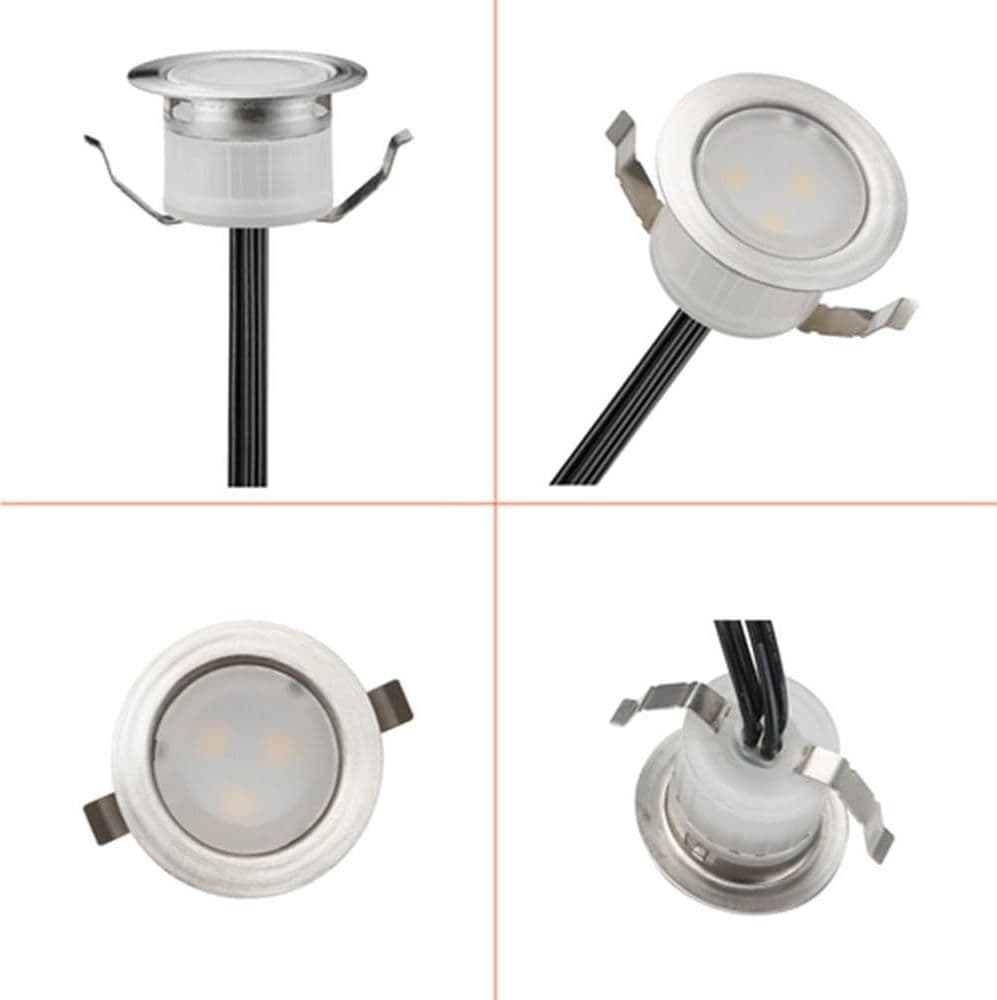 Faretti da terra a LED a bassa tensione, impermeabile, per esterni FVTLED 10 pz in Luci per sentieri CL Store - Battipaglia, commercioVirtuoso.it