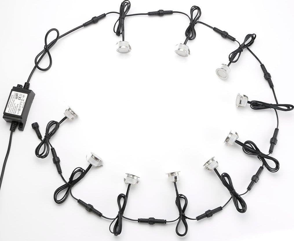 Faretti da terra a LED a bassa tensione, impermeabile, per esterni FVTLED 10 pz in Luci per sentieri CL Store - Battipaglia, commercioVirtuoso.it