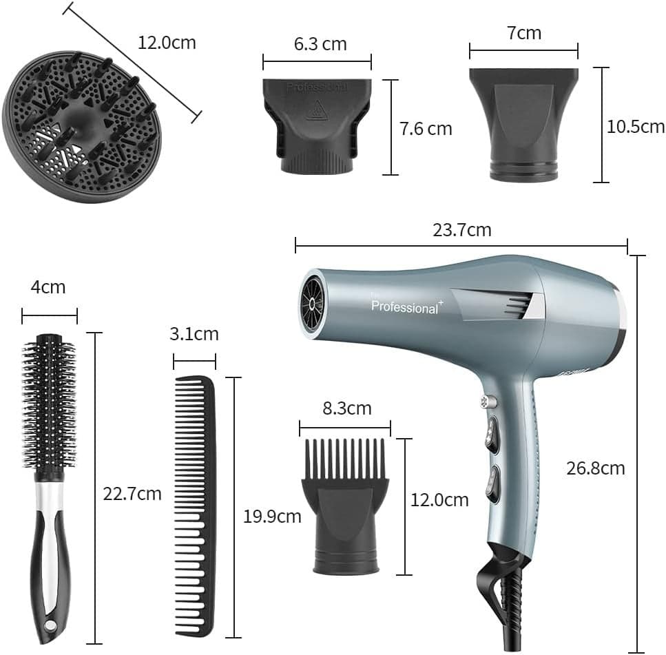 Phon Capelli 30M/S Asciugacapelli Professionale Con 120 Milioni Di Ioni Negativi in Asciugacapelli CL Store - Battipaglia, commercioVirtuoso.it