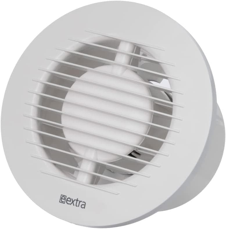Aspiratore Bagno con Timer - Ventola Aspirazione Bianca EUROPLAST Ø 100mm in Ventilatori bagno CL Store - Battipaglia, commercioVirtuoso.it