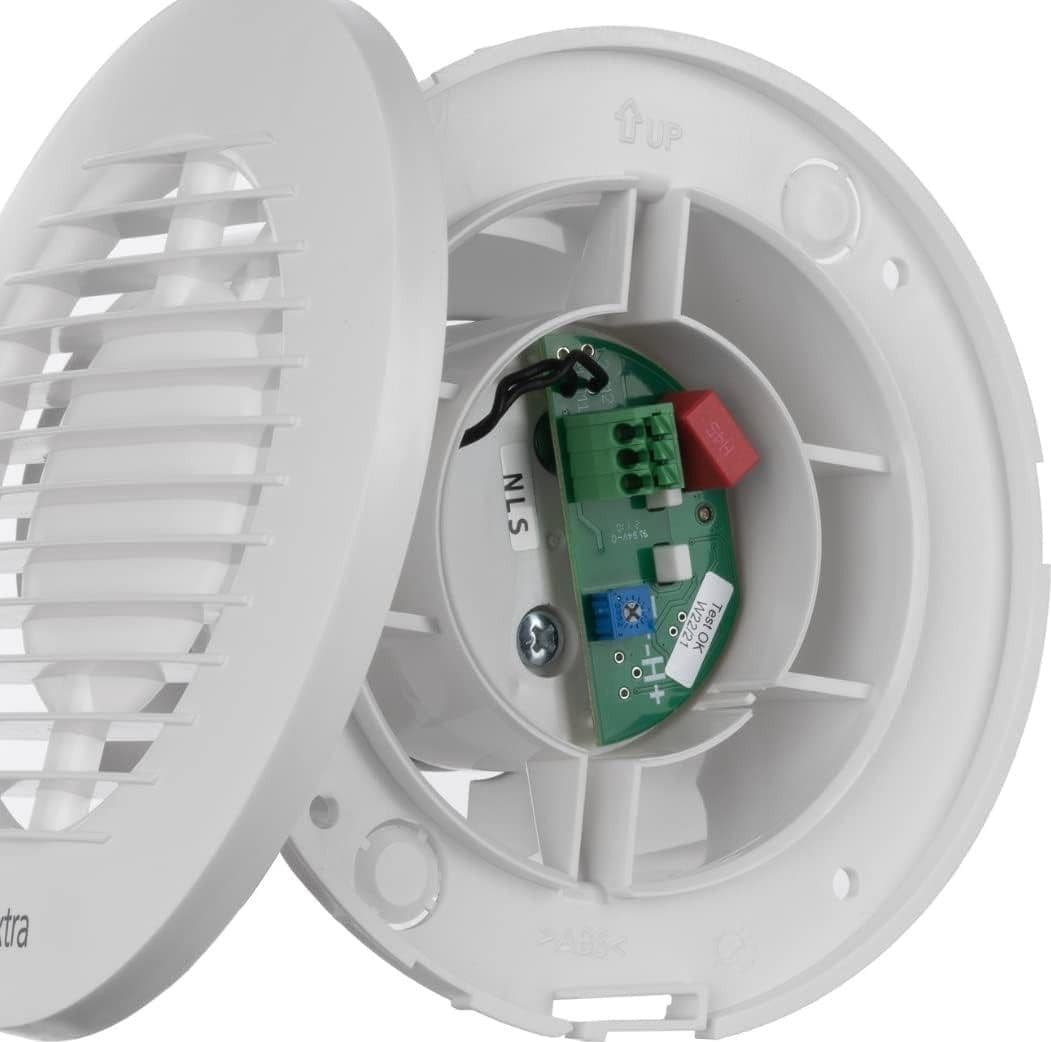 Aspiratore Bagno con Timer - Ventola Aspirazione Bianca EUROPLAST Ø 100mm in Ventilatori bagno CL Store - Battipaglia, commercioVirtuoso.it