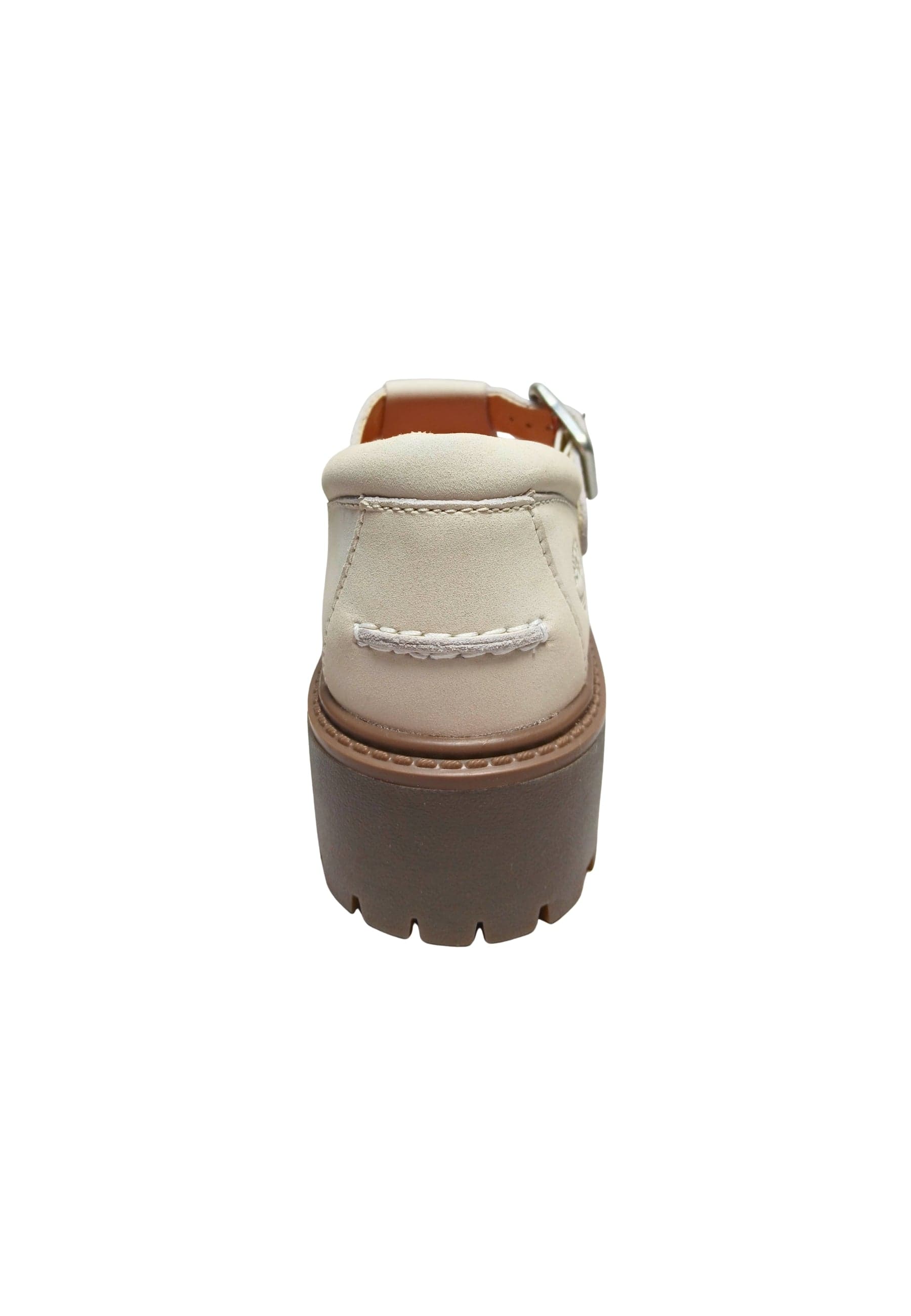 TIMBERLAND Scarpe Donna Timberland Stone Street Buckle Shoe Natural Nubuck da donna in Scarpe da barca Drestige - Casamassima, commercioVirtuoso.it