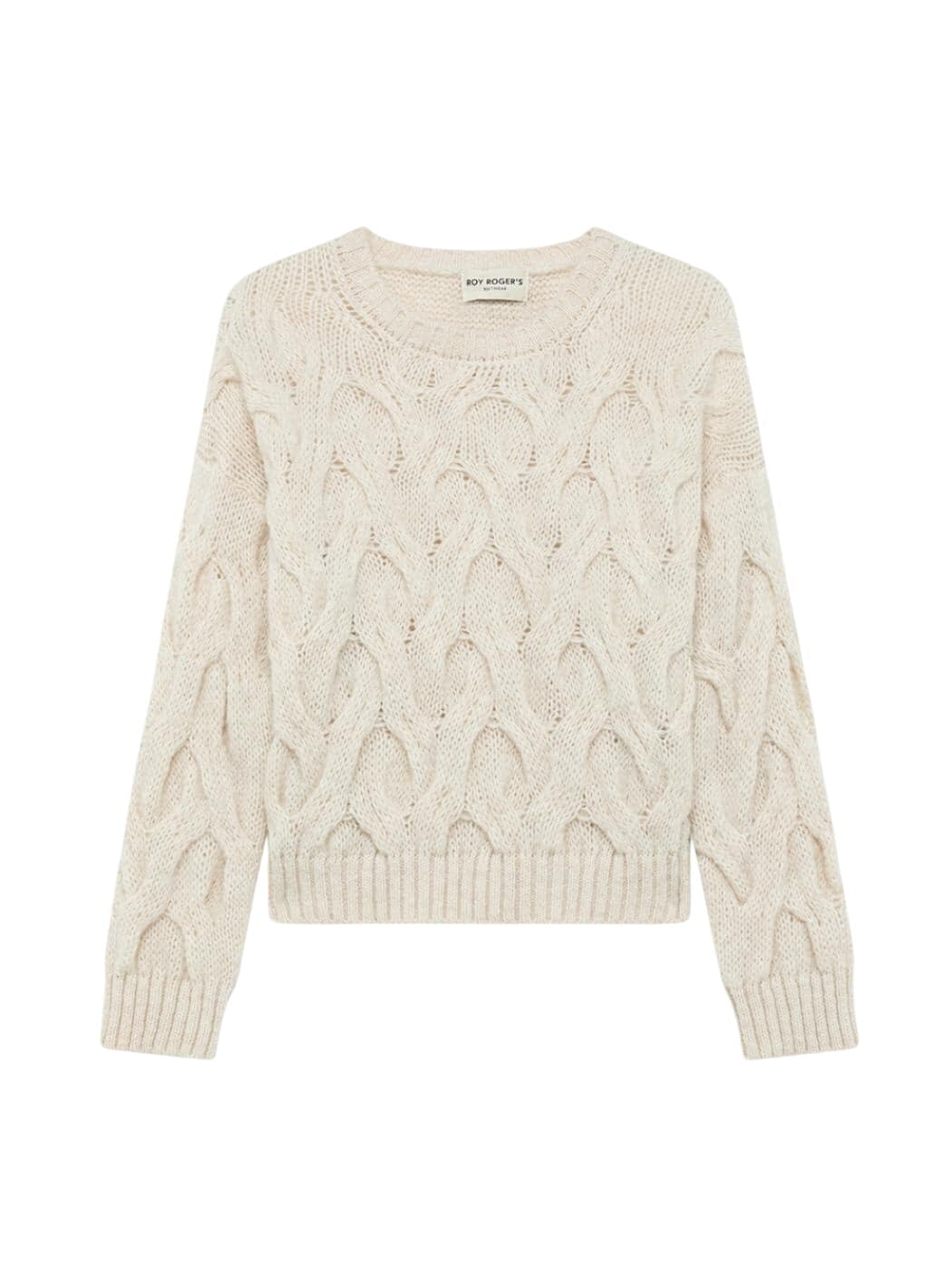 Roy Roger's Maglia donna pullover multicable in misto alpaca RND90229CP02XXXX C0021 da donna in Maglioni Drestige - Casamassima, commercioVirtuoso.it
