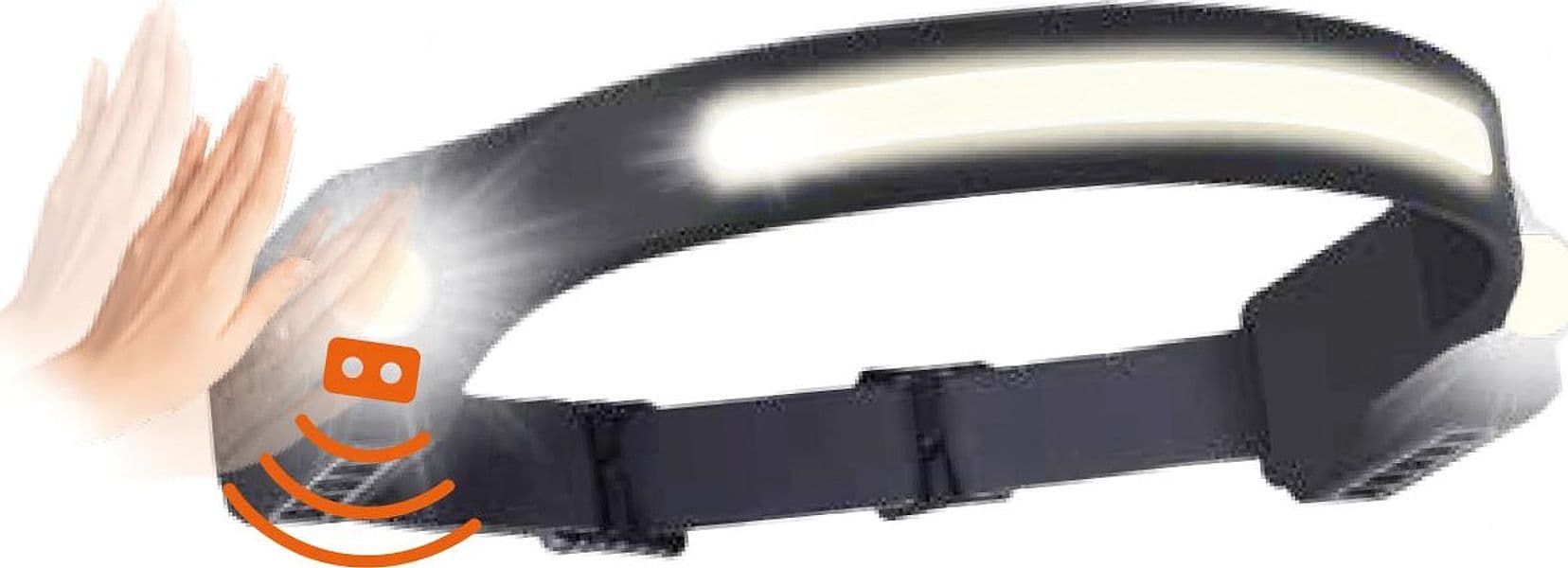 Luxen Torcia Da Testa Ricaricabile In Silicone, Con Sensore, 6 W, 300 Lumen, 7 Modalitãe Di Luce in Lanterne elettriche BricoGo - Marano di Napoli, commercioVirtuoso.it