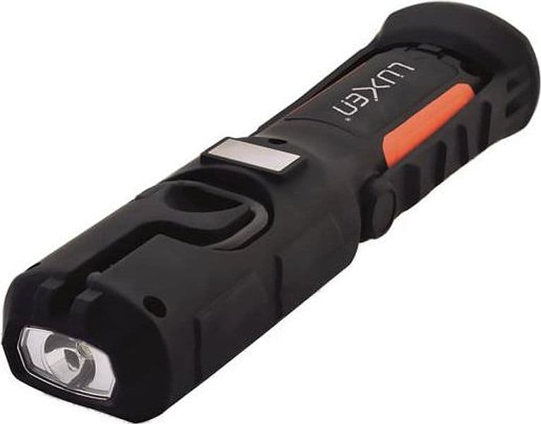 Luxen Torcia Da Lavoro Con Magnete 3 W Frontale + 1 W Torcia, 240 Lumen, Col. Arancione in Torce elettriche portatili (standard) BricoGo - Marano di Napoli, commercioVirtuoso.it