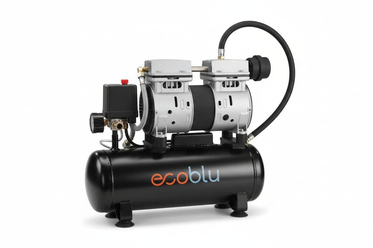 Compressore Ecosilent Senza Olio 6 l Vinco