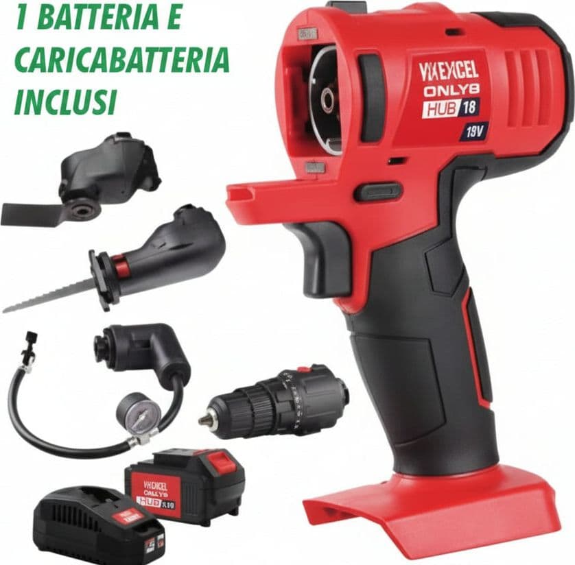 Multifunzione 4IN1 a Batteria 18 V ONLY1 Excel ONLY1