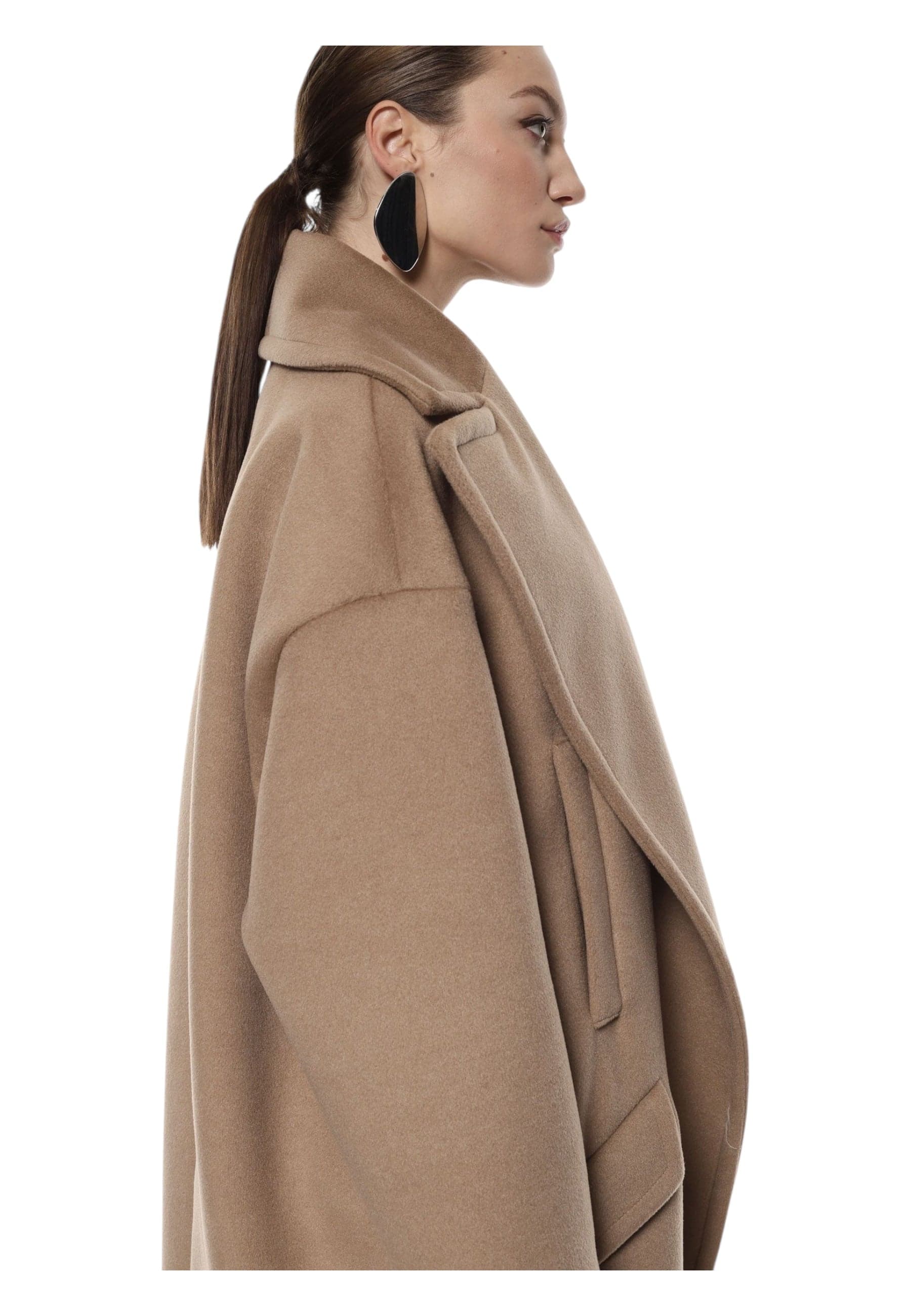 IMPERIAL Cappotto over con maxi revers e tasche Donna Imperial da donna in Cappotti Drestige - Casamassima, commercioVirtuoso.it