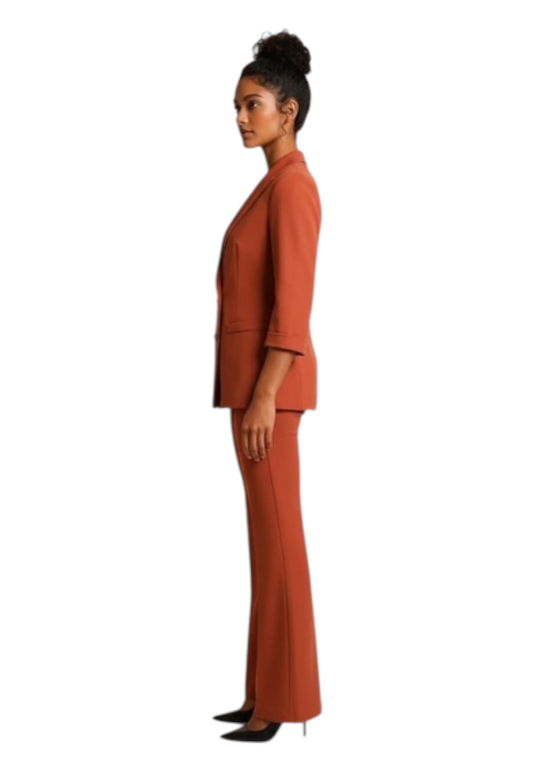 IMPERIAL Pantaloni a zampa vita media Donna Imperial da donna in Pantaloni Drestige - Casamassima, commercioVirtuoso.it