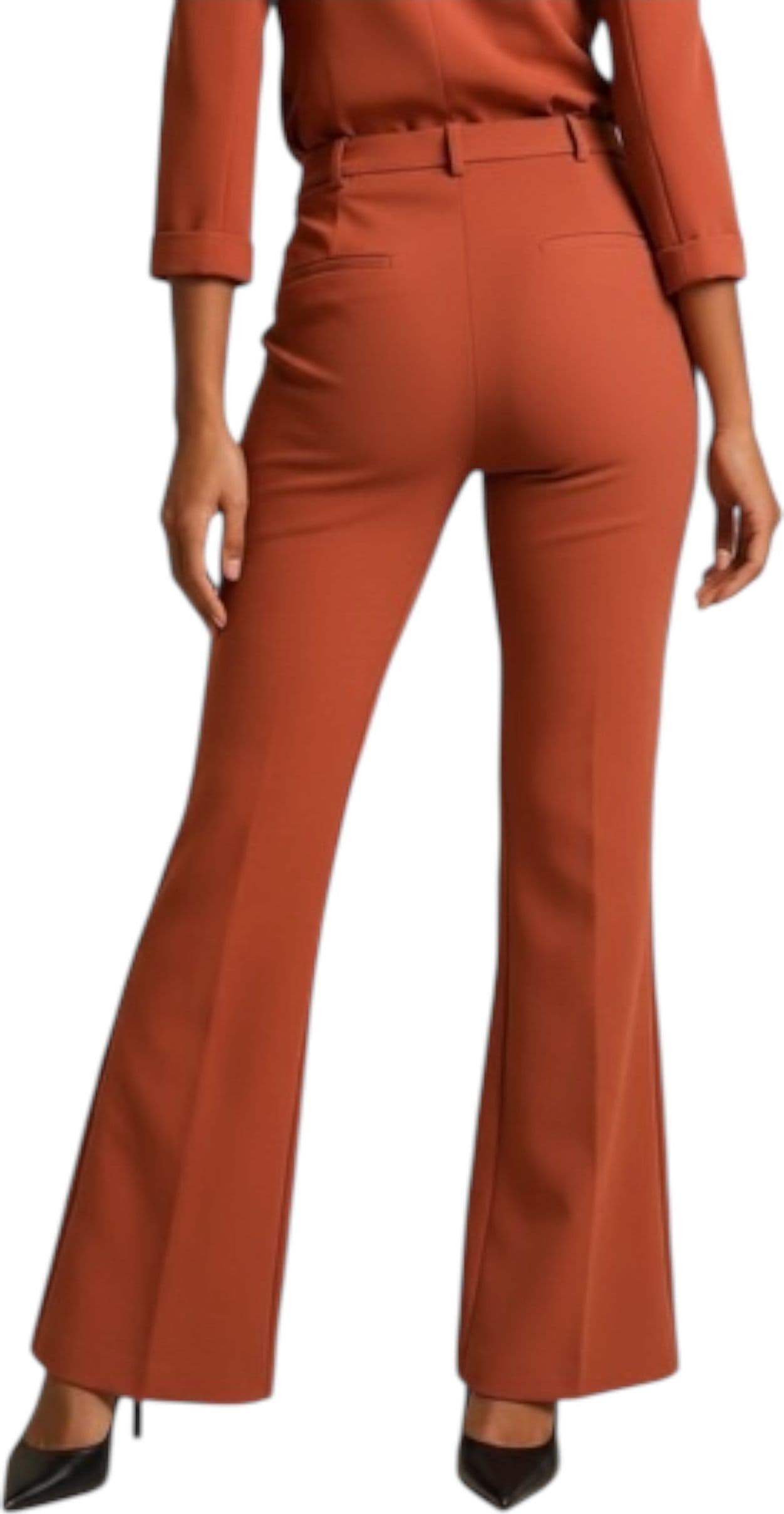IMPERIAL Pantaloni a zampa vita media Donna Imperial da donna in Pantaloni Drestige - Casamassima, commercioVirtuoso.it