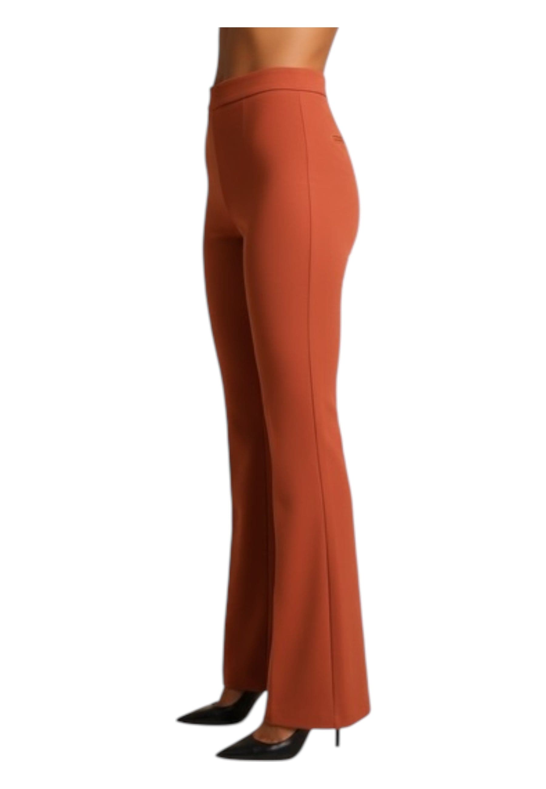 IMPERIAL Pantaloni a zampa vita media Donna Imperial da donna in Pantaloni Drestige - Casamassima, commercioVirtuoso.it