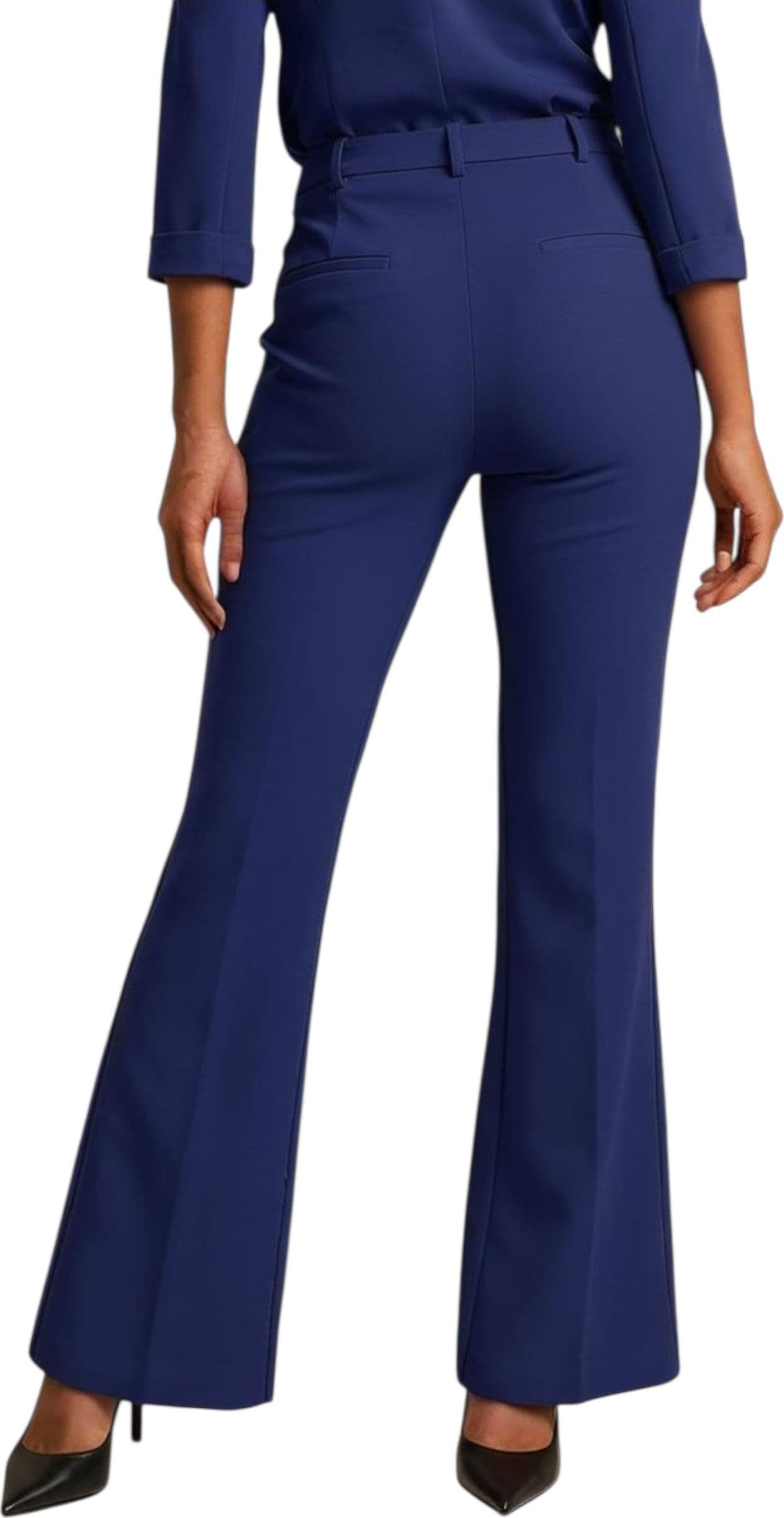 IMPERIAL Pantaloni a zampa vita media Donna Imperial da donna in Pantaloni Drestige - Casamassima, commercioVirtuoso.it