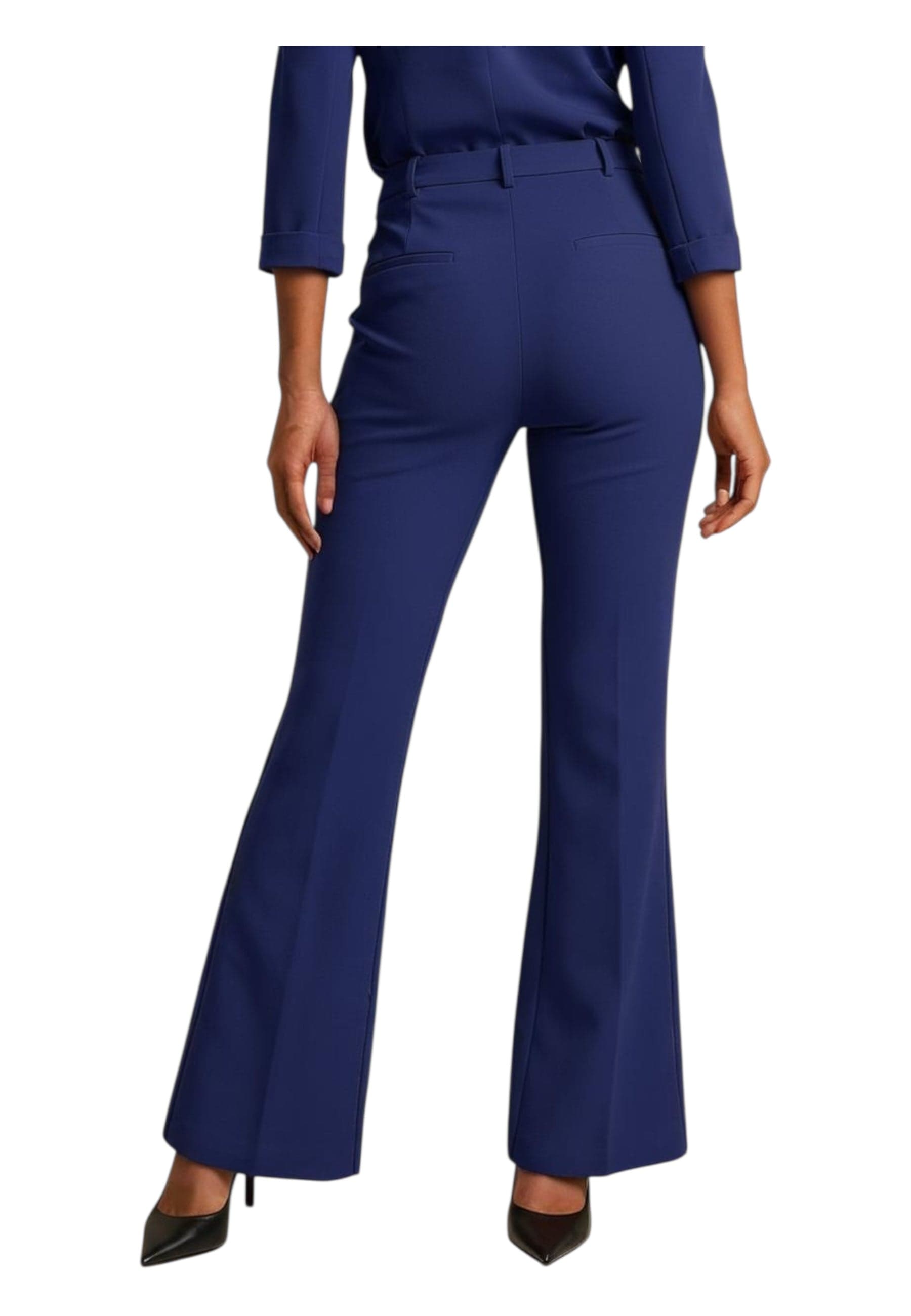 IMPERIAL Pantaloni a zampa vita media Donna Imperial da donna in Pantaloni Drestige - Casamassima, commercioVirtuoso.it