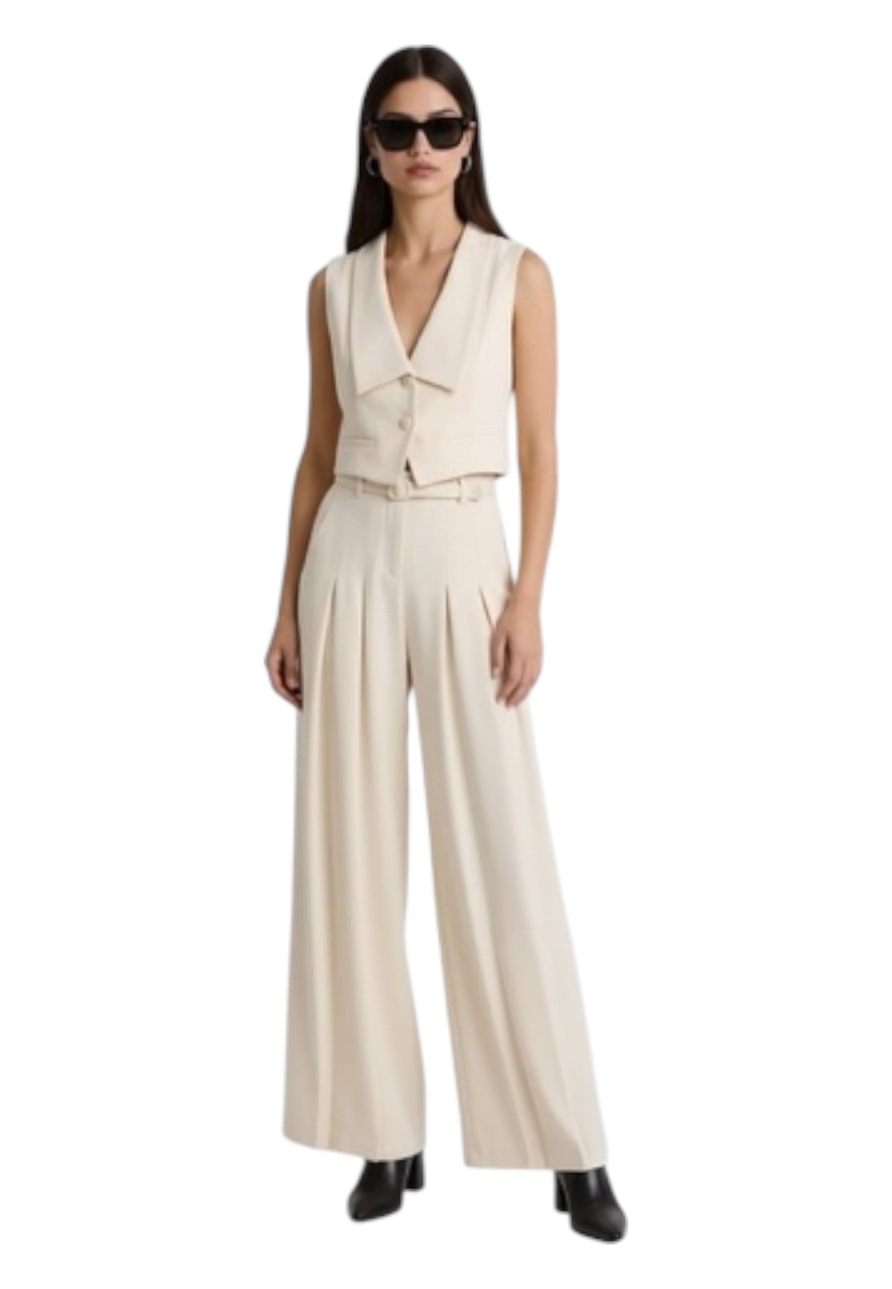 IMPERIAL Gilet con bottoni e tasche Donna Imperial da donna in Tailleur pantalone Drestige - Casamassima, commercioVirtuoso.it