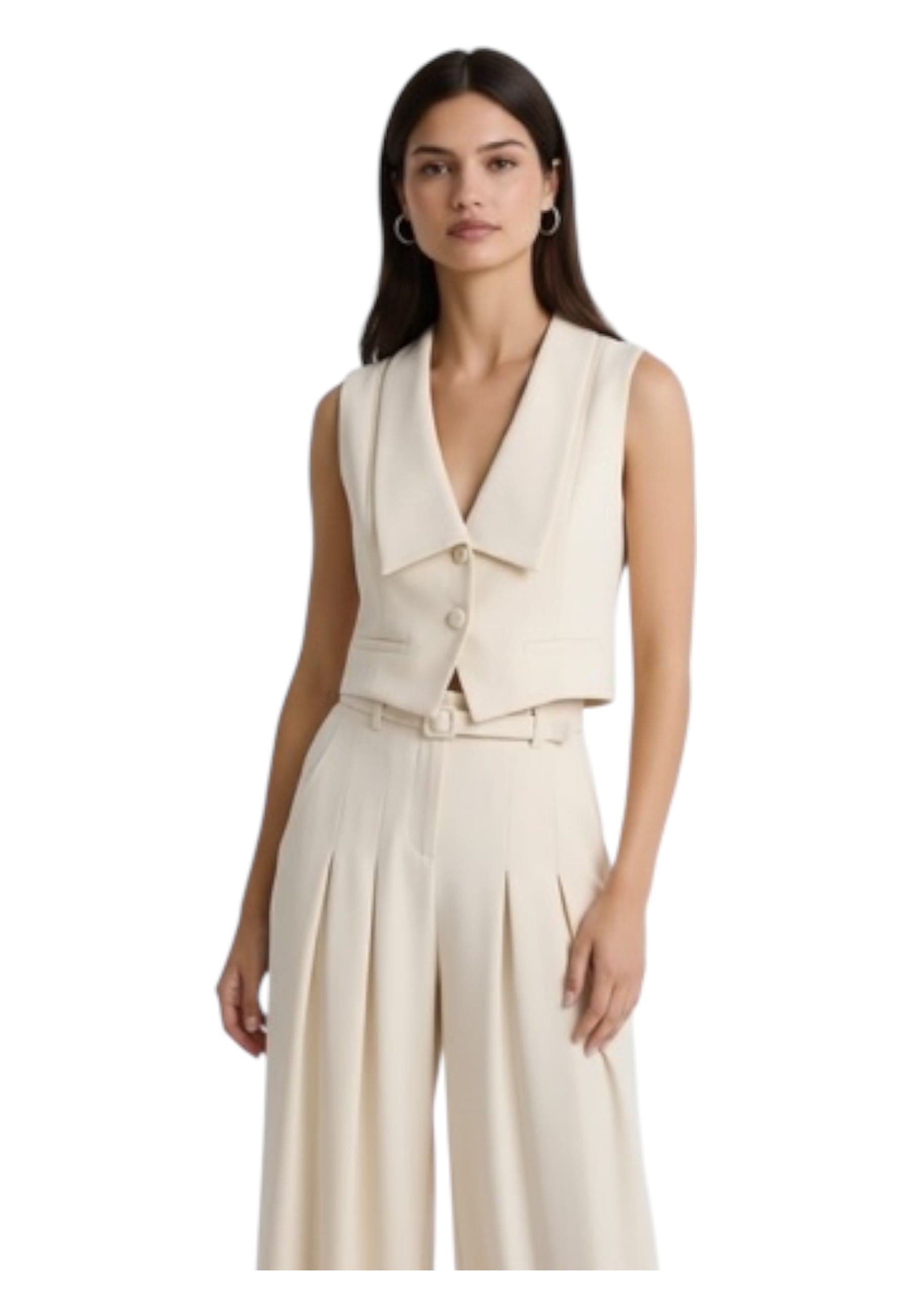 IMPERIAL Gilet con bottoni e tasche Donna Imperial da donna in Tailleur pantalone Drestige - Casamassima, commercioVirtuoso.it
