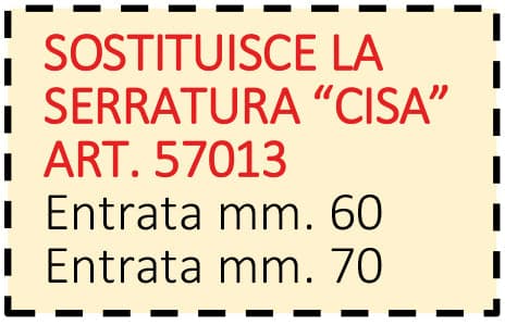 Securemme Serratura Ad Infilare 4 Mandate 2 Chiavi Dm Art. 2031 E.60 in Serrature a incastro BricoGo - Marano di Napoli, commercioVirtuoso.it
